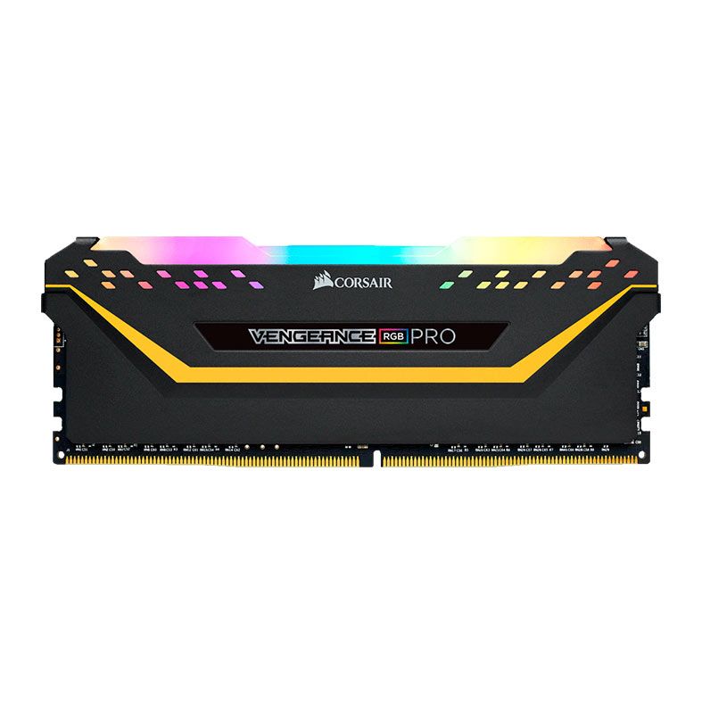 Memoria Corsair Vengeance RGB PRO TUF Gaming, 16GB (2x8GB), DDR4, 3200MHz, C16, Preta, CMW16GX4M2C3200C16-TUF