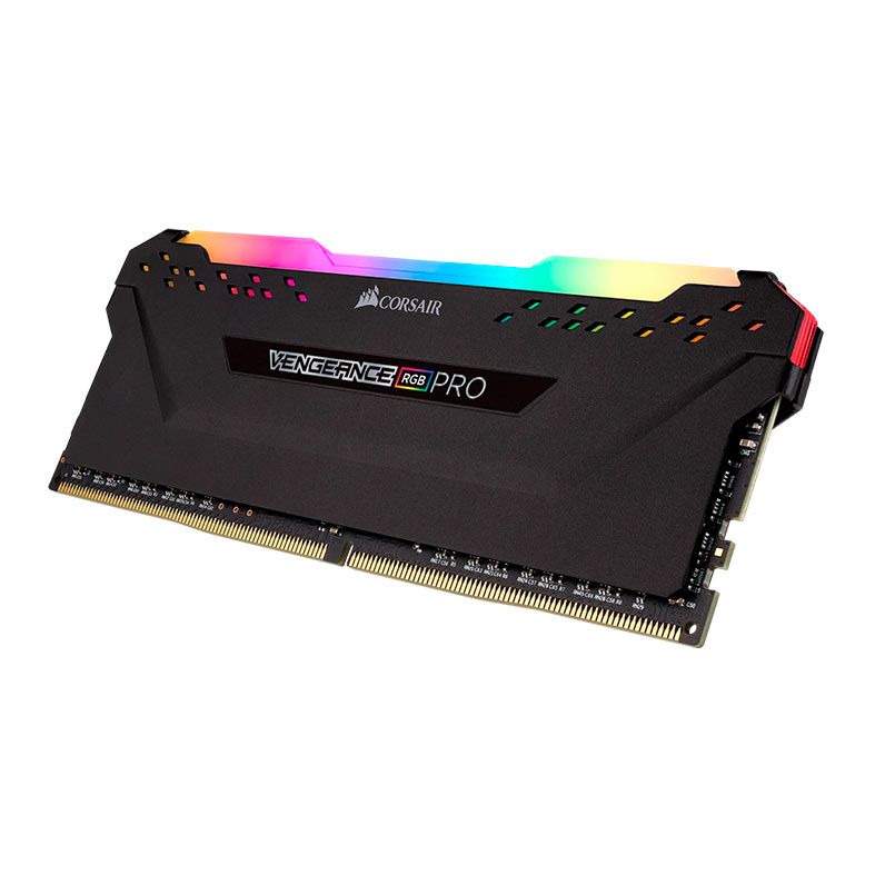 Memoria Corsair Vengeance Pro, RGB, 8GB (1x8GB), DDR4, 3600MHz, C18, Preto, CMW8GX4M1Z3600C18