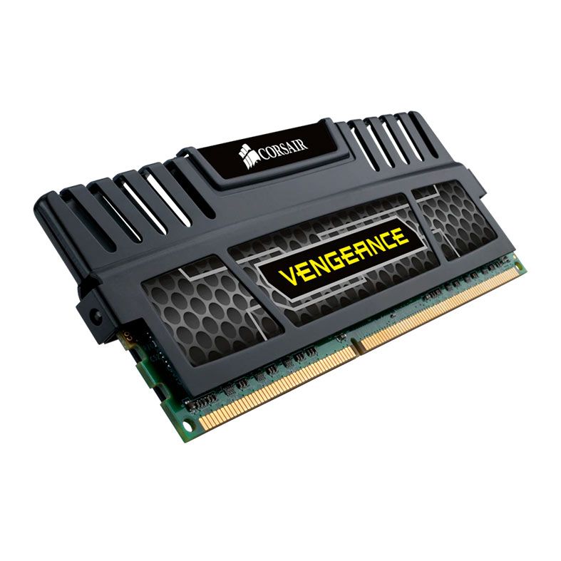 Memoria Corsair Vengeance, 32GB (4x8GB), DDR3, 1600MHz, C10, Preto, CMZ32GX3M4X1600C10