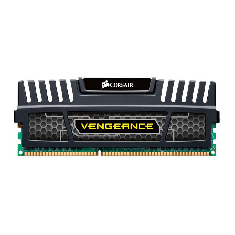 Memoria Corsair Vengeance, 32GB (4x8GB), DDR3, 1600MHz, C10, Preto