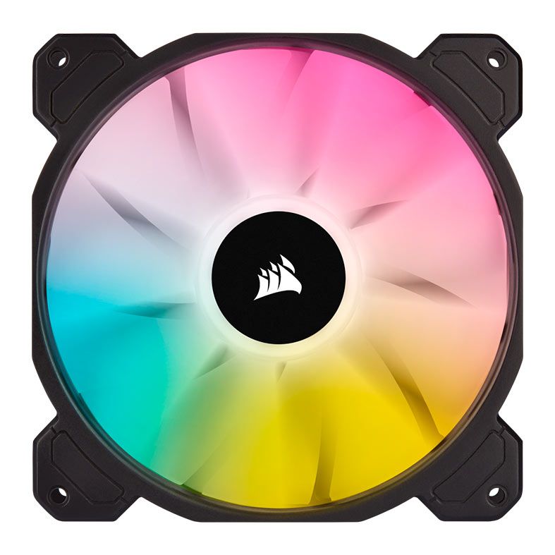 Kit Ventoinha Corsair SP140 RGB Elite, 2x140mm, CO-9050111-WW