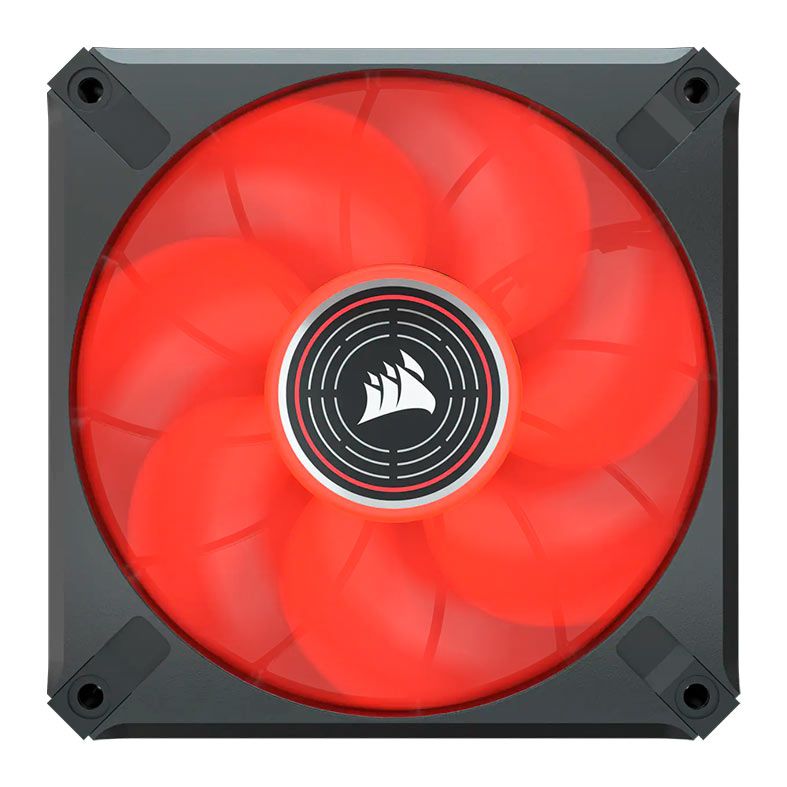 Ventoinha Corsair ML120 LED Elite, 120mm, LED Vermelho, CO-9050120-WW