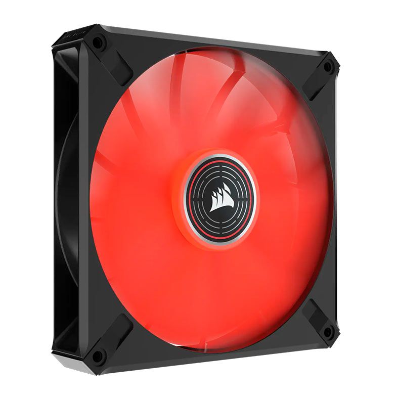 Ventoinha Corsair ML140 LED Elite, 140mm, LED Vermelho, CO-9050123-WW