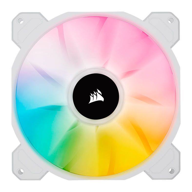 Ventoinha Corsair SP140 RGB Elite, 140mm, White, CO-9050138-WW