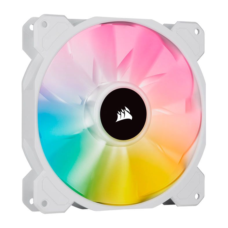 Ventoinha Corsair SP140 RGB Elite, 140mm, White, CO-9050138-WW