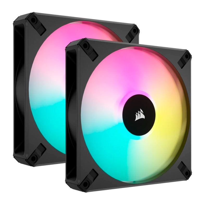 Kit Ventoinha Corsair AF140 RGB Elite, 2x140mm, CO-9050156-WW