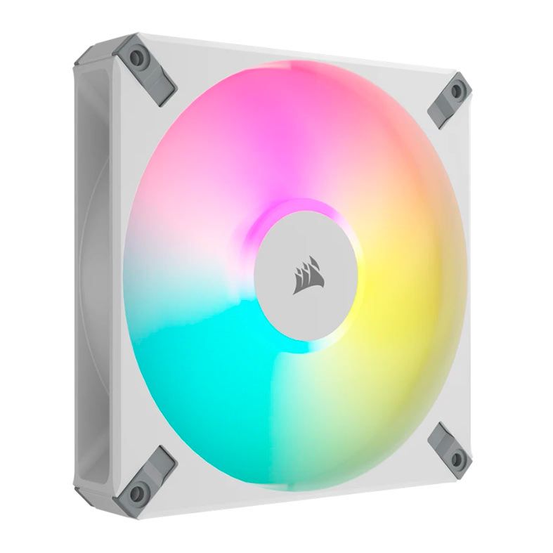 Ventoinha Corsair AF140 RGB Elite, 140mm, Branca, CO-9050159-WW