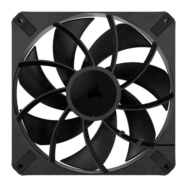 Kit Ventoinhas Corsair RS140 Max, 2x140mm, Preto, CO-9050175-WW