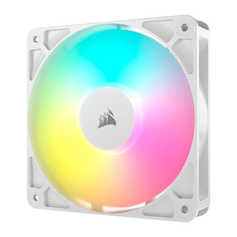 Kit Ventoinhas Corsair RS120, ARGB, 3x120mm, Branco, CO-9050185-WW