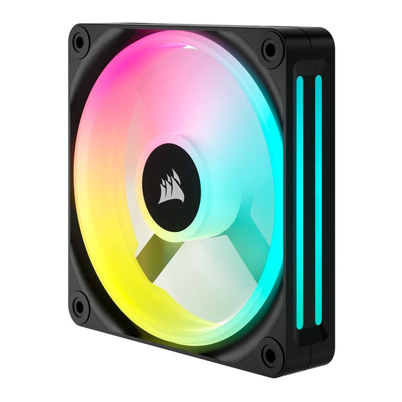 Ventoinha Corsair Icue Link QX120, RGB, 120mm, Preto, CO-9051001-WW