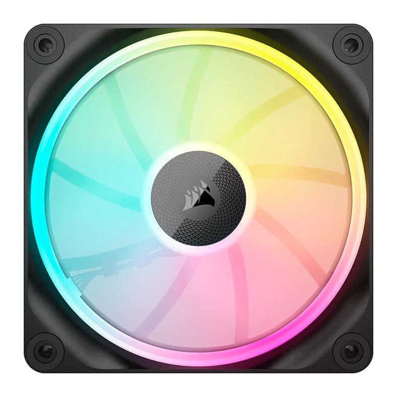 Ventoinha Corsair Icue Link LX120, RGB, 120mm, Preto, CO-9051025