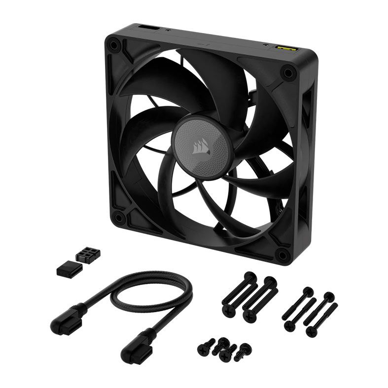 Ventoinha Corsair Icue Link RX140 Max, 140mm, Preto, CO-9051043-WW