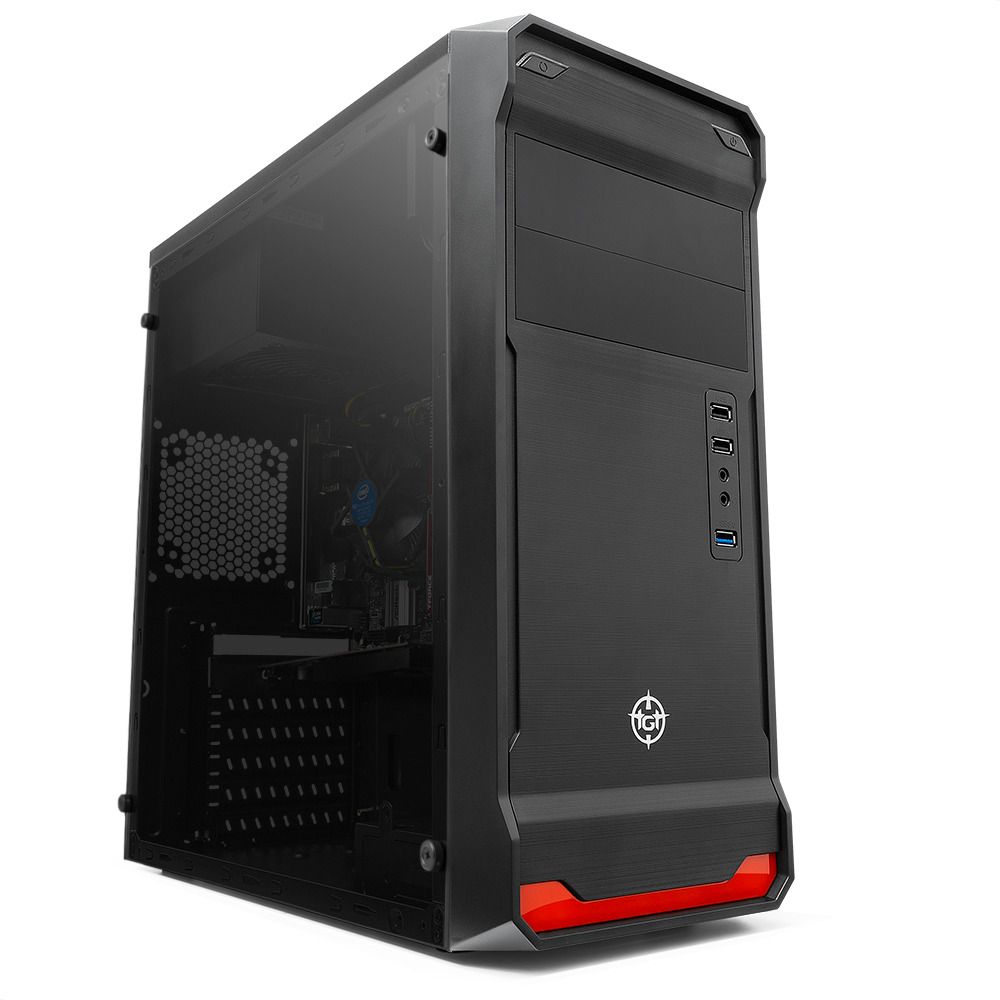 Computador Pichau Home HM400, Intel Core I5-10400F, Radeon R5 220 1GB, 8GB DDR4, SSD 120GB 