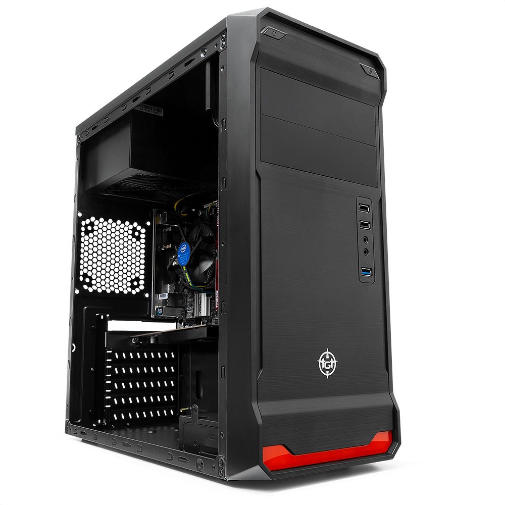 Computador Pichau Home HM400, Intel Core I5-10400F, Radeon R5 220 1GB, 8GB DDR4, SSD 120GB 
