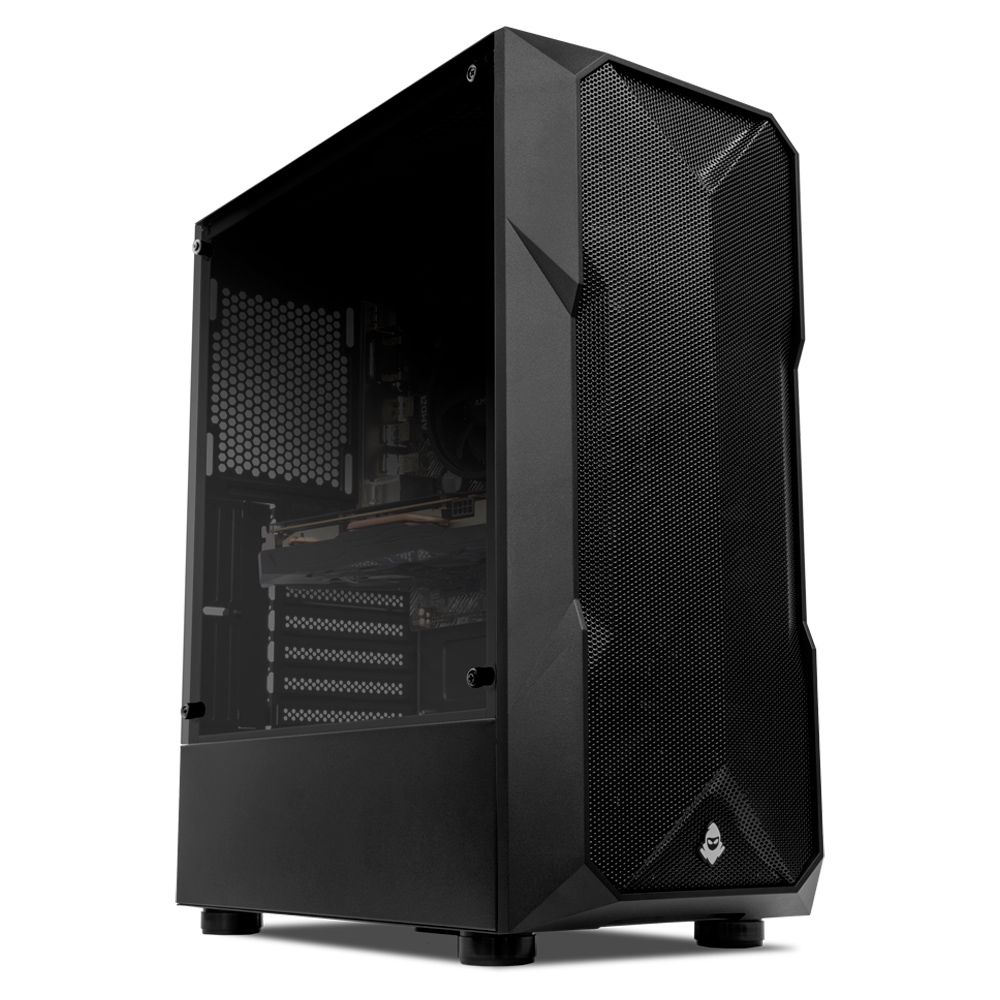 Computador Mancer Gamer Buer, AMD Ryzen 5 5600G, GeForce RTX 3050 8GB, 8GB DDR4, SSD M.2 240GB