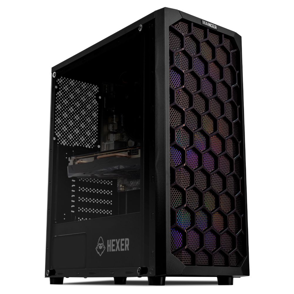 PC Gamer Pichau Afrodite, AMD Ryzen 5 5600, Radeon RX 560 XT 8GB, 16GB DDR4, SSD 120GB + SSD 480GB