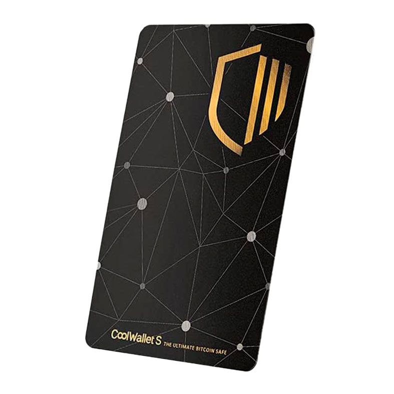 Carteira Criptomoeda CoolWallet S, Bluetooth, 0,8mm, COOLWALLETS