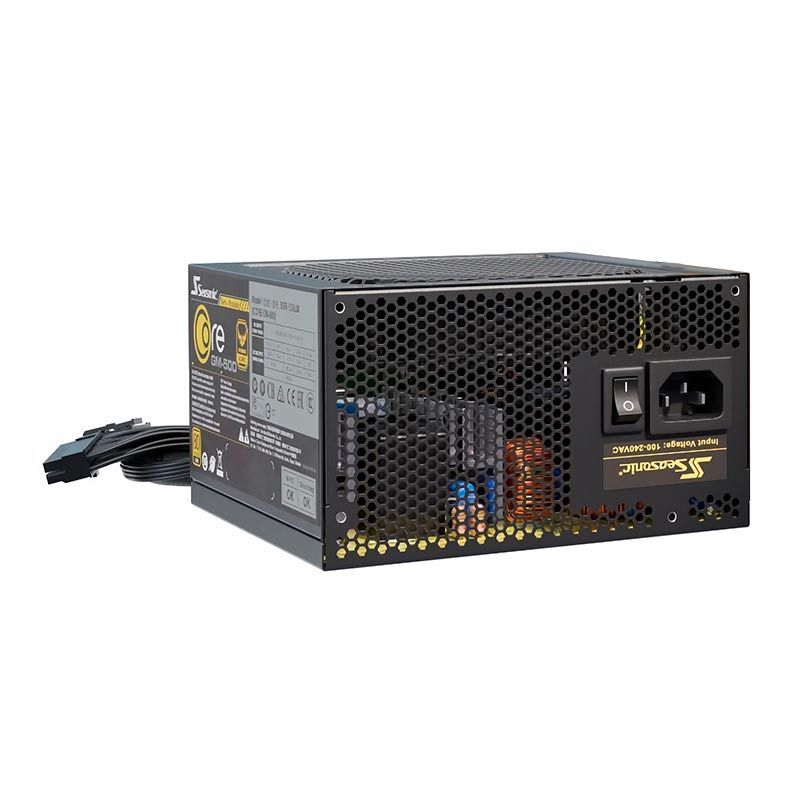 Fonte Seasonic Core GM-500W Semi Modular 80 Plus Gold, CORE GM-500