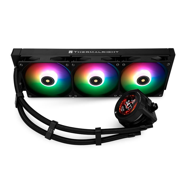 Water Cooler Thermalright Core Vision 360, ARGB, 360mm, Preto, TR