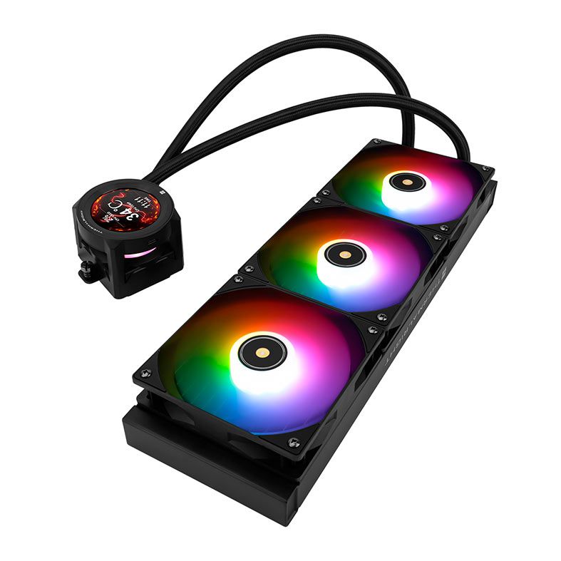 Water Cooler Thermalright Core Vision 360, ARGB, 360mm, Preto, TR