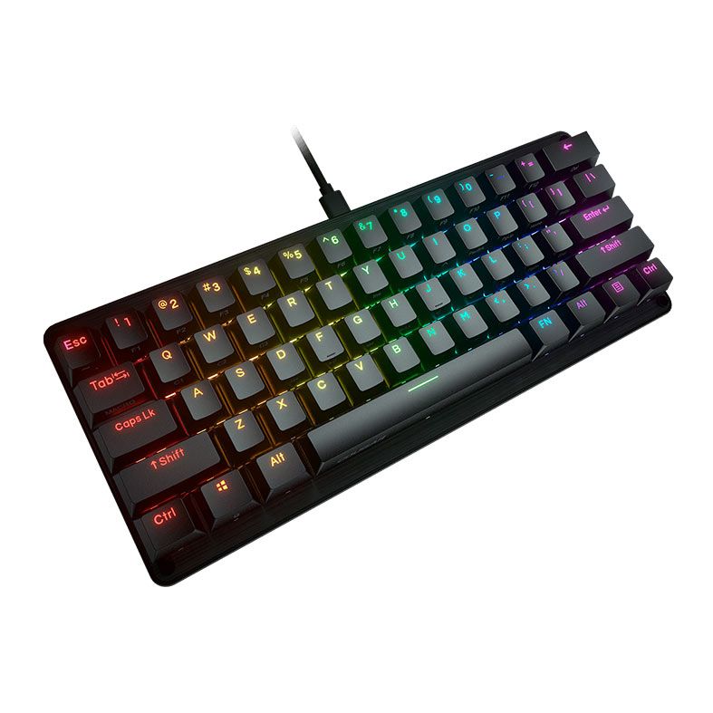 Teclado Mecanico Cougar Puri Mini RGB, Switch Vermelho, COUGAR-PURI-MINI-RGB