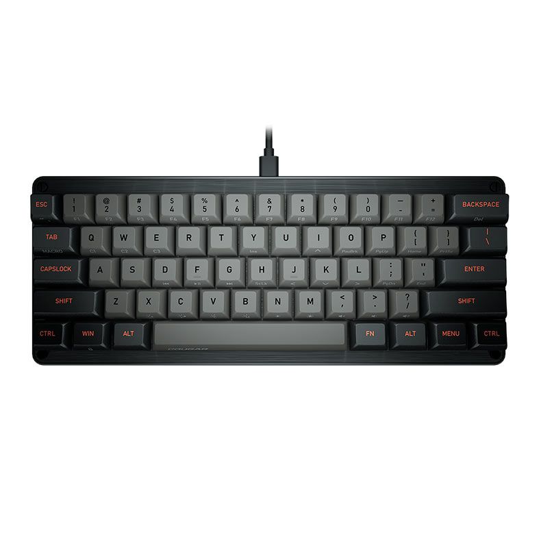 Teclado Mecanico Cougar Puri Mini, RGB, Switch Vermelho, COUGAR-PURI-MINI