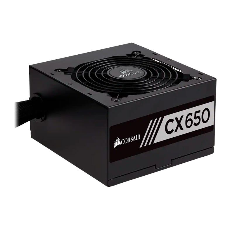 Fonte Corsair CX Series CX650, 650W, 80 Plus Bronze, Preta, CP-9020122-NA