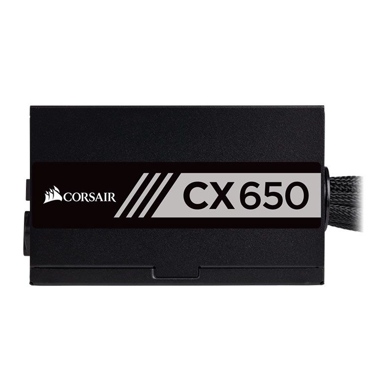 Fonte Corsair CX Series CX650, 650W, 80 Plus Bronze, Preta, CP-9020122-NA