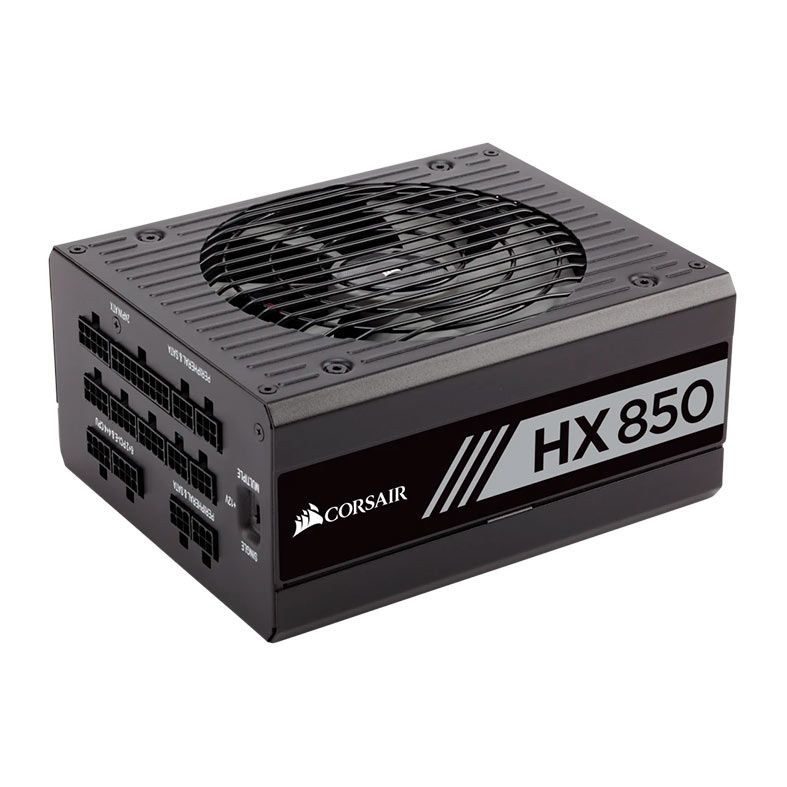 Fonte Corsair HX850, 850W, Full Modular, 80 Plus Platinum, Preta, CP-9020138-NA