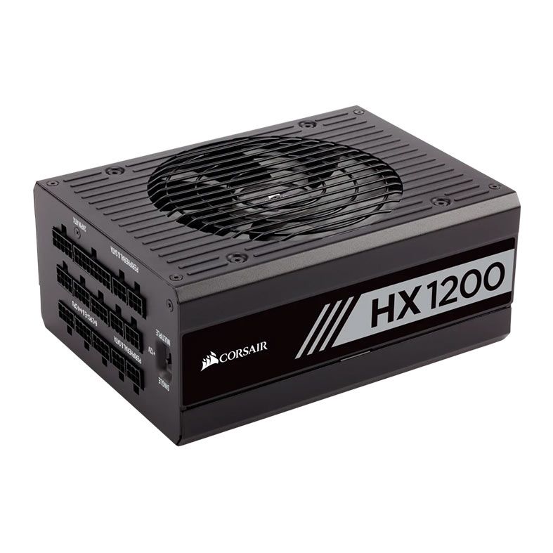 Fonte Corsair HX1200, 1200W, Full Modular, 80 Plus Platinum, Preta, CP-9020140-NA