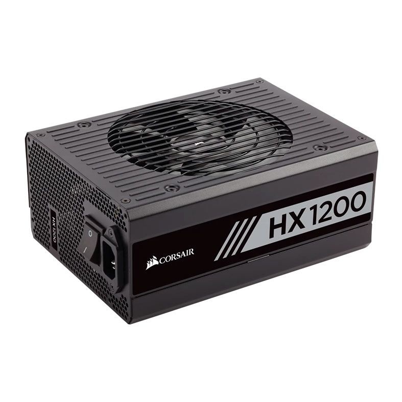 Fonte Corsair HX1200, 1200W, Full Modular, 80 Plus Platinum, Preta, CP-9020140-NA