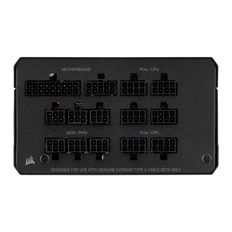 Fonte Corsair RMx Series RM1000x, 1000W, Full Modular, 80 Plus Gold, Black, CP-9020201-WW