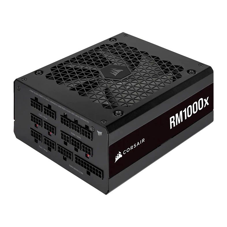 Fonte Corsair RMx Series RM1000x, 1000W, Full Modular, 80 Plus Gold, Black, CP-9020201-WW