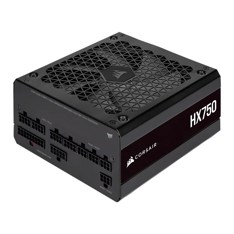 Fonte Corsair HX750, 750W, Full-Modular, 80 Plus Platinum, Preto, CP-9020212-WW