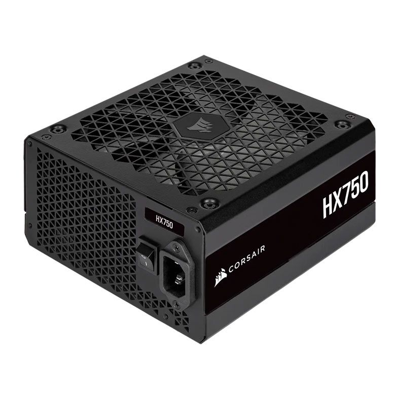 Fonte Corsair HX750, 750W, Full-Modular, 80 Plus Platinum, Preto, CP-9020212-WW