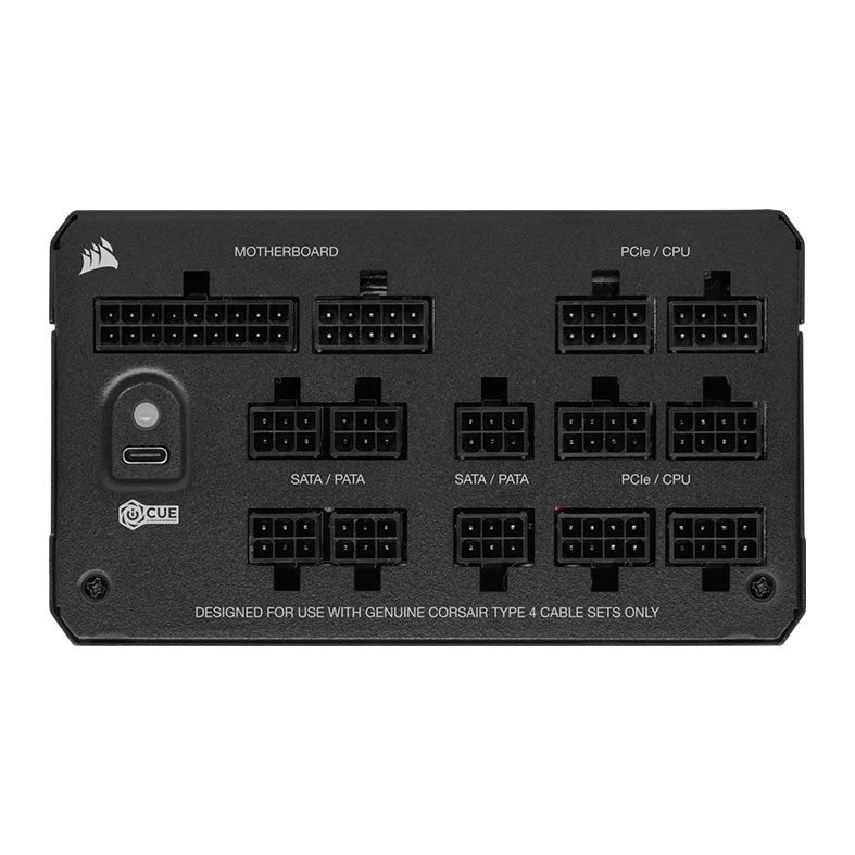 Fonte Corsair HX1000i, Full Modular, 80 Plus Platinum, Preta, CP-9020214-WW