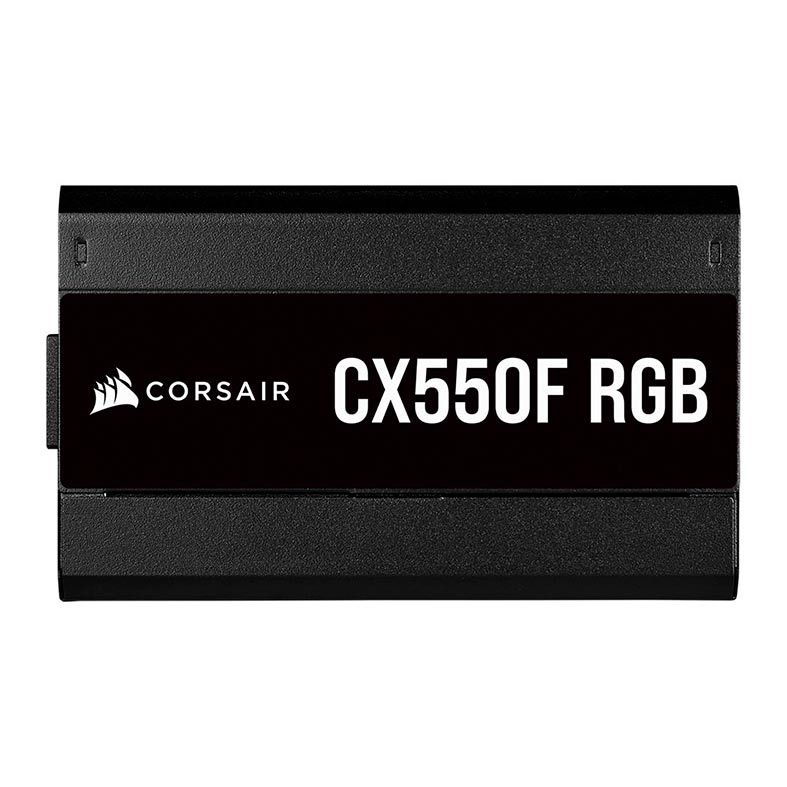 Fonte Corsair CX-F RGB Series CX550F RGB Full Modular 80 Plus Bronze, CP-9020216-BR