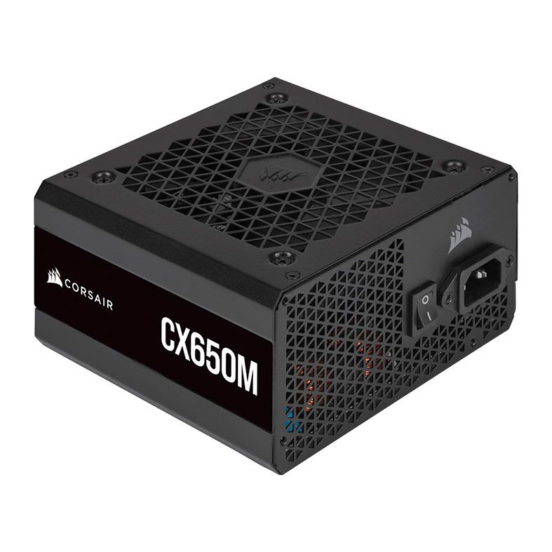 Fonte Corsair CX-M Series CX650M, 650W, Semi Modular, 80 Plus Bronze, Black, CP-9020221