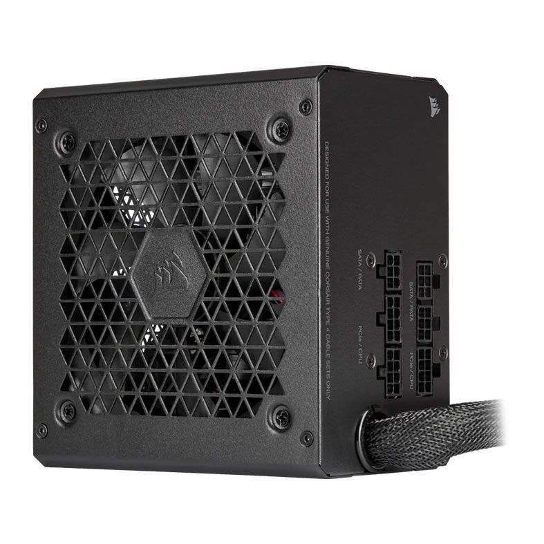 Fonte Corsair CX750M, 750W, Semi-Modular, 80 Plus Bronze, Preta, CP-9020222-NA