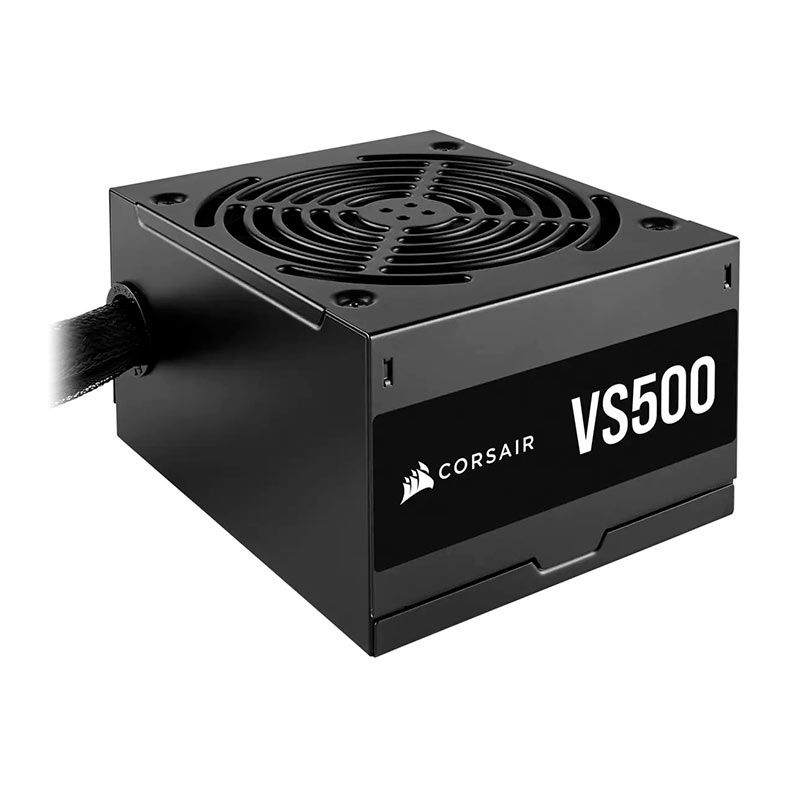 Fonte Corsair VS Series VS500, 500w, 80 Plus White, Preta, CP-9020223-WW