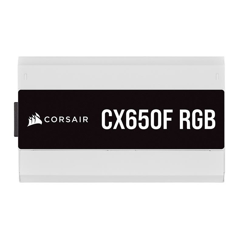 Fonte Corsair CX-F RGB Series CX650F RGB, 650W, Full Modular, 80 Plus Bronze, White, CP-9020226-BR