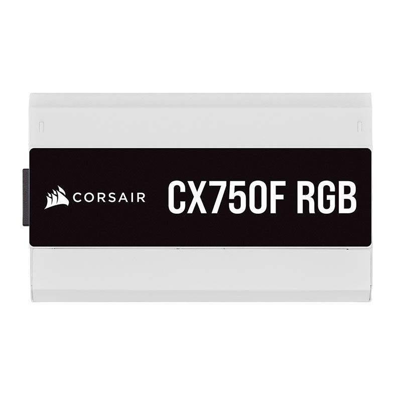 Fonte Corsair CX-F RGB Series CX750F RGB, 750W, Full Modular, 80 Plus Bronze, White, CP-9020227-BR