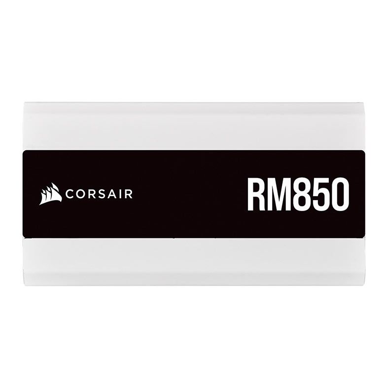 Fonte Corsair RM Series RM850, 850W, Full Modular, 80 Plus Gold, White, CP-9020232-WW