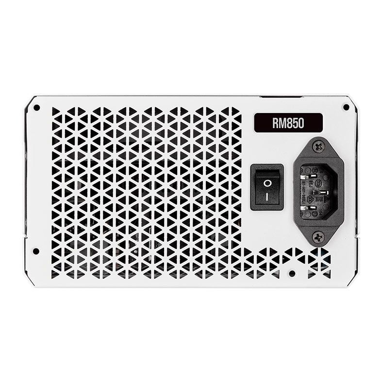 Fonte Corsair RM Series RM850, 850W, Full Modular, 80 Plus Gold, White, CP-9020232-WW