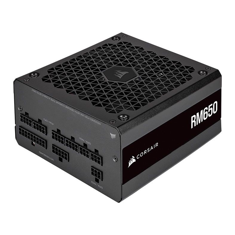Fonte Corsair RM Series RM650, 650W, Full Modular, 80 Plus Gold, Black, CP-9020233-WW