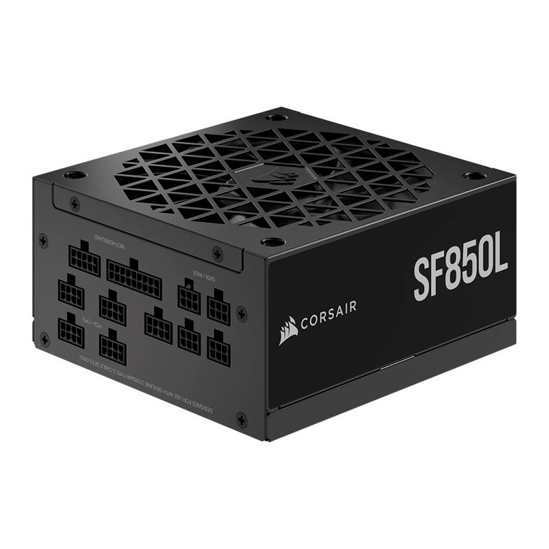 Fonte Corsair SF850L Fully Modular, 850W, Full Modular, 80 Plus Gold, PCIe 5.0, Preto, CP-9020245-WW