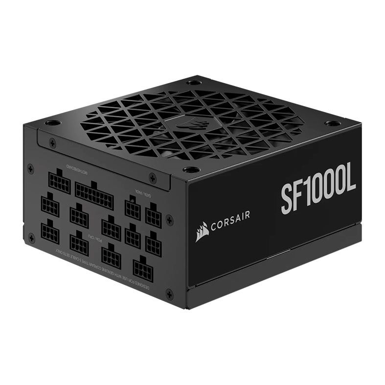 Fonte Corsair SF1000L Power Suplly, 1000W, Full-Modular, 80 Plus Gold, Preto, CP-9020246-WW