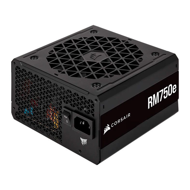 Fonte Corsair RM750e, Full Modular, 80 Plus Gold, Preta, CP-9020248-WW