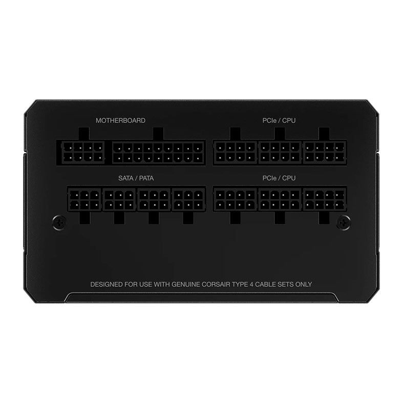 Fonte Corsair RM1000e, Full Modular, 80 Plus Gold, Preta, CP-9020250-WW