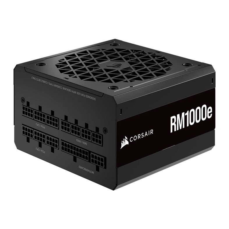 Fonte Corsair RM1000e, Full Modular, 80 Plus Gold, Preta, CP-9020250-WW